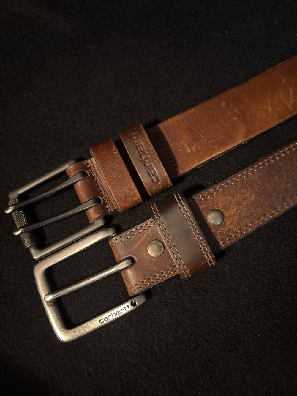 Mens Carhartt Leather Belts size XL